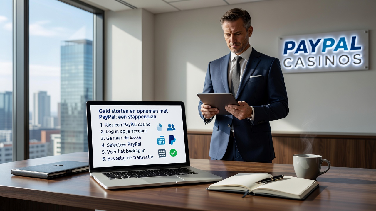 Geld storten en opnemen met PayPal: een stappenplan - paypal casinos